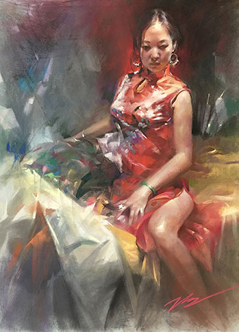 image if San Francisco Bey View painting by Jian Wu