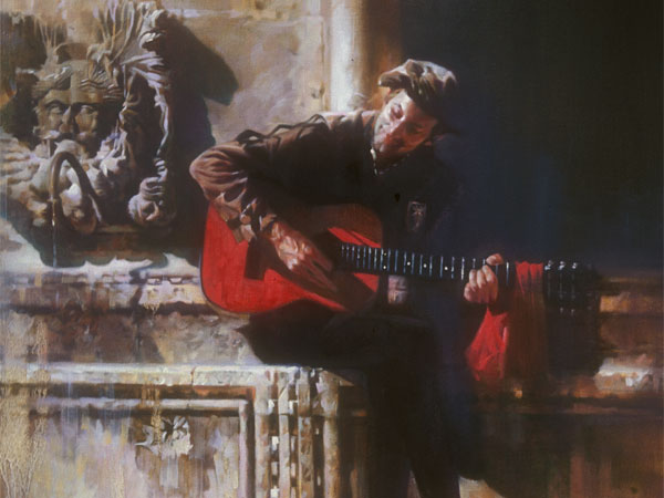 image of Time Square Impression painting