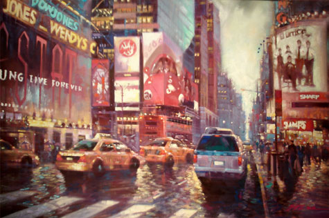 image if San Francisco Bey View painting by Jian Wu